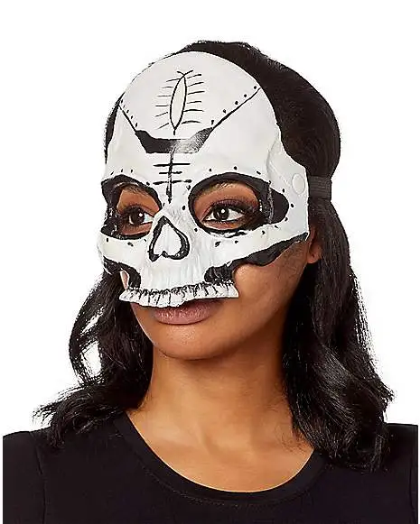 Spirit Halloween Witch Doctor Skull Half Mask 5 Spirit Halloween Witch Doctor Skull Half Mask - Image 3