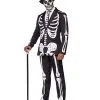 Spirit Halloween Adult Skeleton Suit -Spooky Costume Store 01473677 a