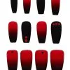 Spirit Halloween Red And Black Press On Nails -Spooky Costume Store 01474220 a