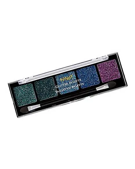 Spirit Halloween Cool Tones Glitter Makeup Palette 4 Spirit Halloween Cool Tones Glitter Makeup Palette - Image 2