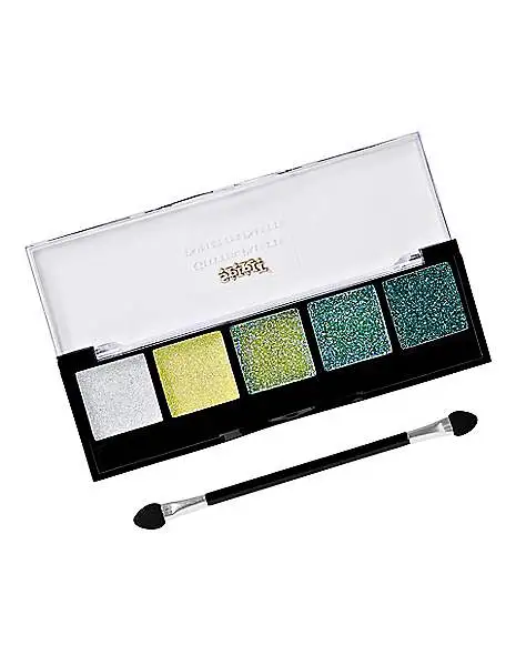 Spirit Halloween Green Glitter Palette - 5 Count 3 Spirit Halloween Green Glitter Palette - 5 Count