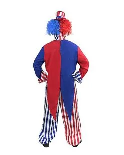 Spirit Halloween Adult Patriotic Clown Costume -Spooky Costume Store 01474337 b