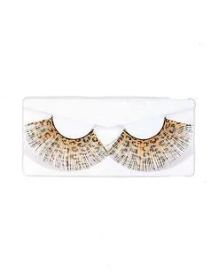 Spirit Halloween Cheetah Eyelashes 7 Spirit Halloween Cheetah Eyelashes -Spooky Costume Store 01474642 c
