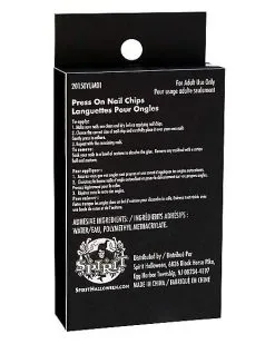 Spirit Halloween Day Of The Dead Press On Nails -Spooky Costume Store 01474873 d