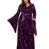 Spirit Halloween Plus Size Adult Velvet Celestial Robe -Spooky Costume Store 01475557 a