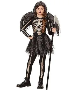 Spirit Halloween Kids Midnight Reaper Costume