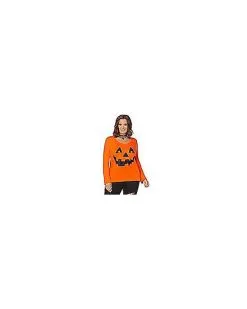 Spirit Halloween Cross Pumpkin Sweatshirt -Spooky Costume Store 01479567 d
