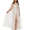 Spirit Halloween Adult White Lace Cape 1 Spirit Halloween Adult White Lace Cape -Spooky Costume Store 01479930 a
