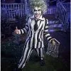Spirit Halloween Adult Beetlejuice Striped Suit -Spooky Costume Store 01484245 a
