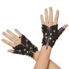 Spirit Halloween Studded Punk Rock Fingerless Gloves -Spooky Costume Store 01484823 a