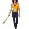Spirit Halloween Adult Black Canary Costume - Birds Of Prey -Spooky Costume Store 01485507 a