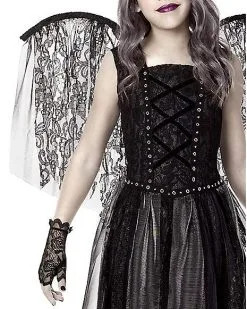 Spirit Halloween Kids Dark Angel Costume 7 Spirit Halloween Kids Dark Angel Costume -Spooky Costume Store 01486299 c