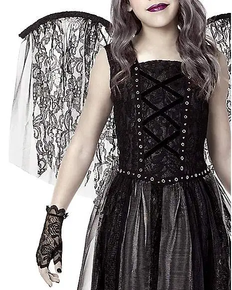 Spirit Halloween Kids Dark Angel Costume 5 Spirit Halloween Kids Dark Angel Costume - Image 3