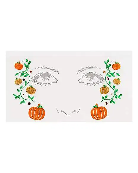 Spirit Halloween Pumpkin Face Decal 3 Spirit Halloween Pumpkin Face Decal