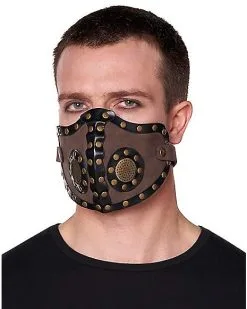Spirit Halloween Steampunk Gas Mask -Spooky Costume Store 01486802 b