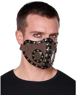 Spirit Halloween Steampunk Gas Mask -Spooky Costume Store 01486802 c