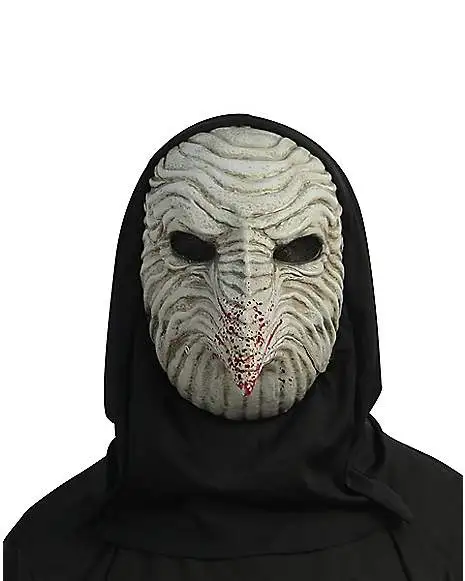 Spirit Halloween Hooded Bird Full Mask 3 Spirit Halloween Hooded Bird Full Mask