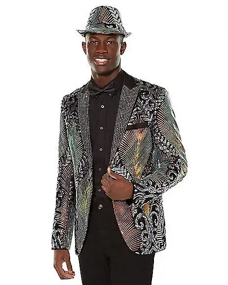 Spirit Halloween Adult '20s Multicolored Jacket 3 Spirit Halloween Adult '20s Multicolored Jacket