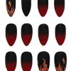 Spirit Halloween Devil Flame Press On Nails -Spooky Costume Store 01489624 a