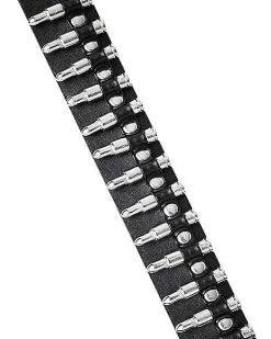 Spirit Halloween Punk Rock Bullet Belt -Spooky Costume Store 01489749 c