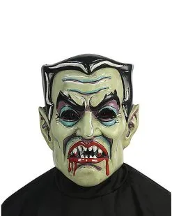 Spirit Halloween Vintage Vampire Half Mask