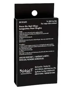 Spirit Halloween Leopard Print Press On Nails -Spooky Costume Store 01492263 d