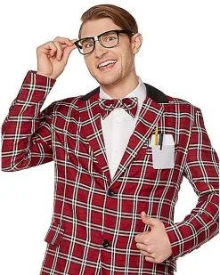 Spirit Halloween Adult Nerd Costume Kit 7 Spirit Halloween Adult Nerd Costume Kit -Spooky Costume Store 01492628 c