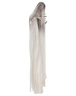 Spirit Halloween 74 Inch LED Light Hanging Ghost -Spooky Costume Store 01493196 c