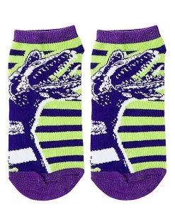 Spirit Halloween Beetlejuice Ankle Socks - 5 Pair -Spooky Costume Store 01494590 f