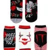 Spirit Halloween It Ankle Socks - 5 Pair 1 Spirit Halloween It Ankle Socks - 5 Pair -Spooky Costume Store 01494608 a