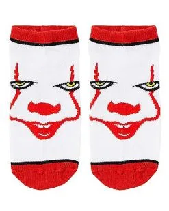 Spirit Halloween It Ankle Socks - 5 Pair -Spooky Costume Store 01494608 d