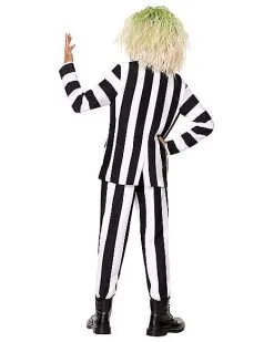 Spirit Halloween Kids Beetlejuice Costume - Beetlejuice -Spooky Costume Store 01495407 c