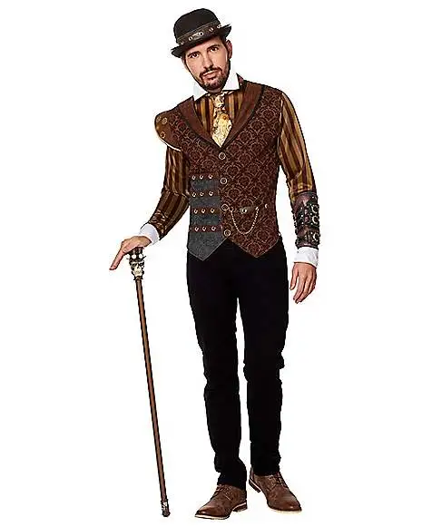Spirit Halloween Adult Victorian Steampunk Costume 3 Spirit Halloween Adult Victorian Steampunk Costume