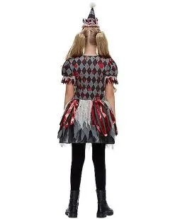 Spirit Halloween Kids Vintage Circus Clown Costume -Spooky Costume Store 01497304 b