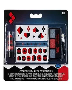 Spirit Halloween Harley Quinn Makeup Kit - DC Comics -Spooky Costume Store 01497718 c