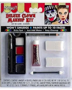 Spirit Halloween Deluxe Clown Makeup Kit