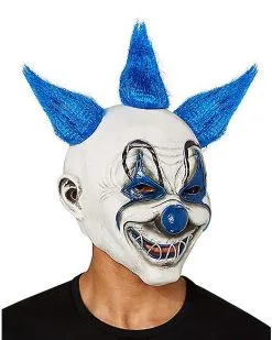 Spirit Halloween Light-Up Krazy Clown Full Mask -Spooky Costume Store 01498344 c