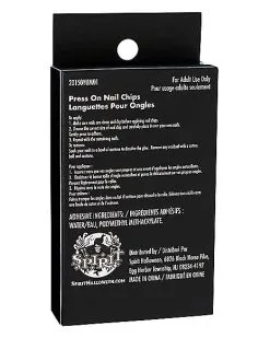 Spirit Halloween Fallen Angel Press On Nails -Spooky Costume Store 01498864 d