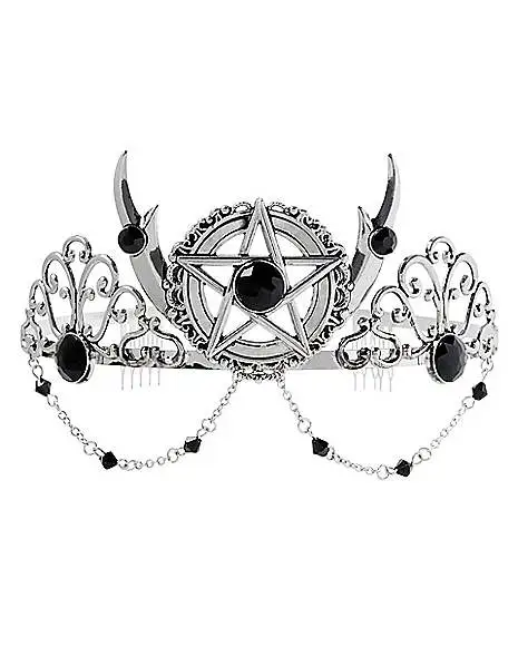 Spirit Halloween Witch Pentagram Tiara 3 Spirit Halloween Witch Pentagram Tiara