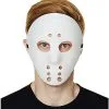 Spirit Halloween Glow In The Dark Hockey Half Mask 2 Spirit Halloween Glow In The Dark Hockey Half Mask -Spooky Costume Store 01501089 a