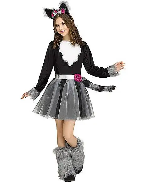 Spirit Halloween Kids Raccoon Dress Costume 3 Spirit Halloween Kids Raccoon Dress Costume