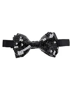 Spirit Halloween Sequin Bow Tie -Spooky Costume Store 01503002 a