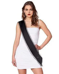 Spirit Halloween Sash -Spooky Costume Store 01503259 a
