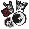 Spirit Halloween Punk Patches - 4 Pack -Spooky Costume Store 01503390 a