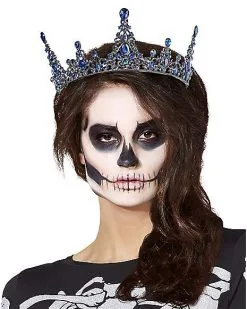 Spirit Halloween Skeleton Royalty Crown -Spooky Costume Store 01504349 c