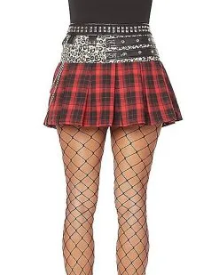 Spirit Halloween Adult Punk Skirt -Spooky Costume Store 01504844 b