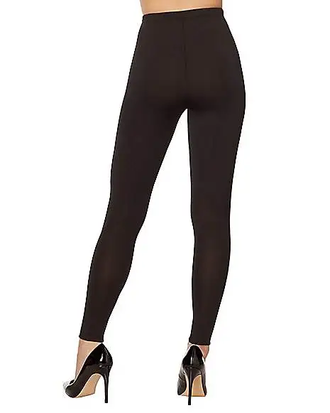 Spirit Halloween Skeleton Royalty Leggings 4 Spirit Halloween Skeleton Royalty Leggings - Image 2