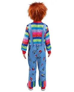 Spirit Halloween Toddler Chucky Costume - Child's Play -Spooky Costume Store 01505585 b