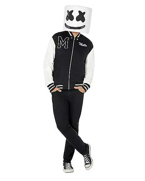 Spirit Halloween Adult Marshmello Jacket 3 Spirit Halloween Adult Marshmello Jacket