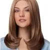 Spirit Halloween '90s Light Brown Flip Wig -Spooky Costume Store 01506237 a